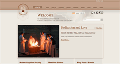 Desktop Screenshot of carmelitesisters.com